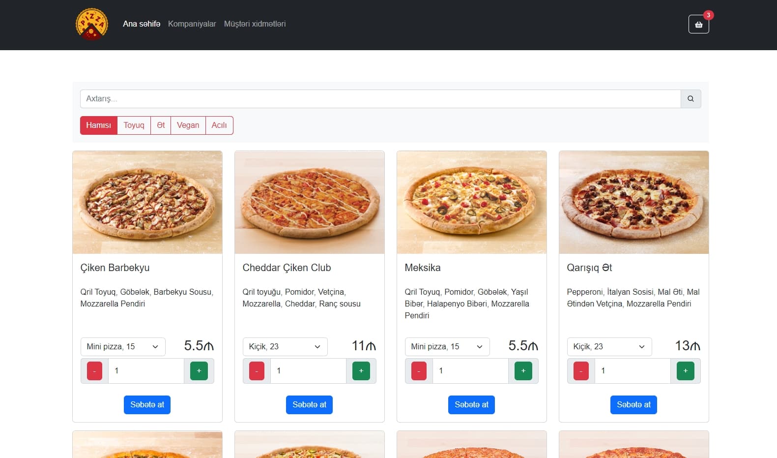 Pizza App